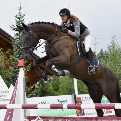 Océane et Samt à Verbier - été 2017